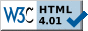 Valid HTML 4.01 Transitional